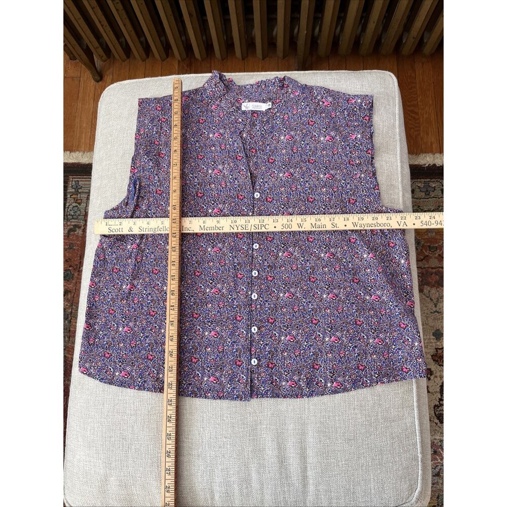Matilda Jane / Carve Designs XL Ditsy Floral Boho Tunic Shirts Tops Lot Of 2 - Picture 7 of 11